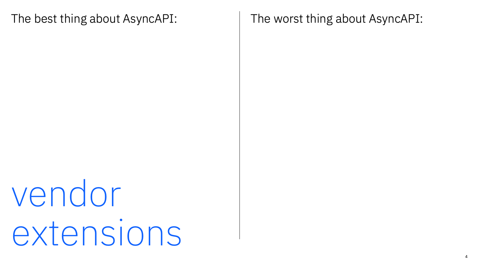 The best thing about AsyncAPI: vendor extensions