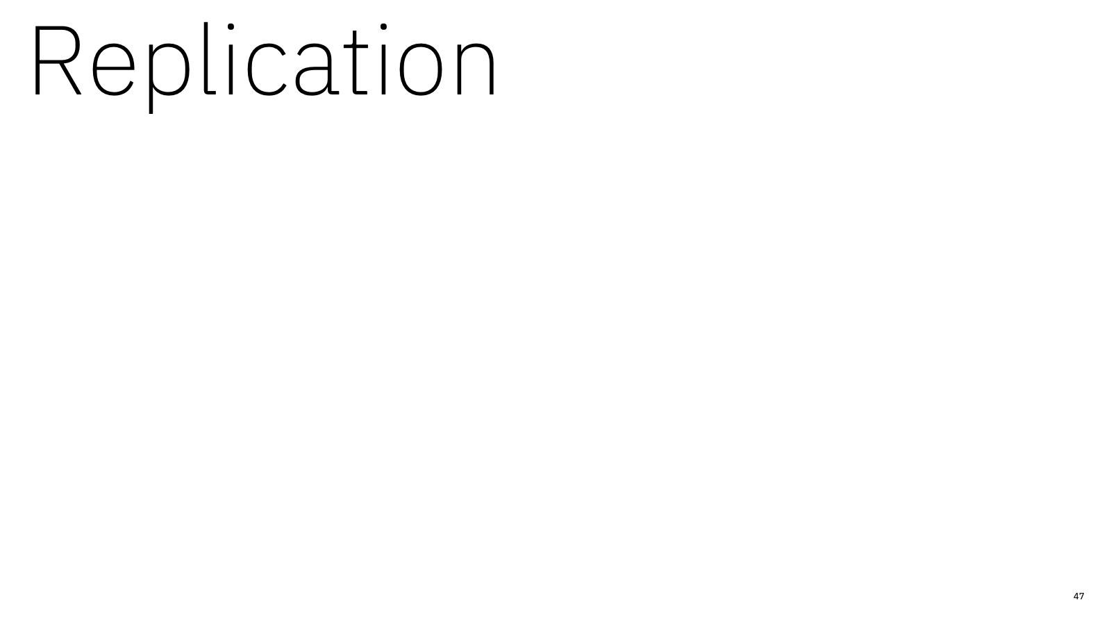 Replication